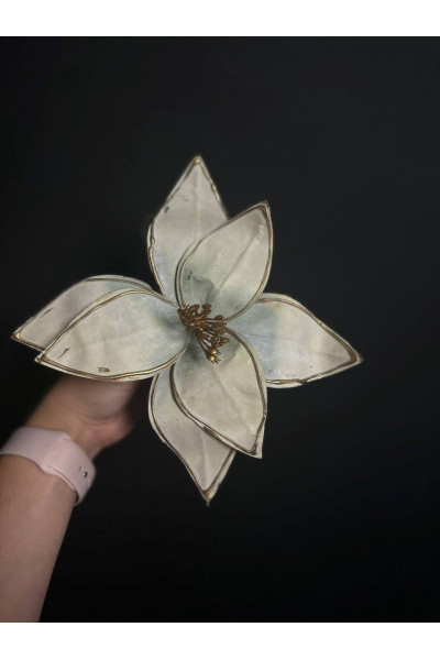 Украшения на елку искусственные цветы