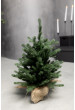 Мини Зеленая искусственная литая елка 55 см