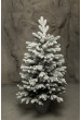 Искусственная литая елка в горшке 1м заснеженная Искусственная литая елка в горшке 1м заснеженная