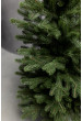 Искусственная литая елка в горшке 1м зеленая