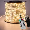 Светодиодные лед гирлянды для елки 50м 500 Led роса — фото 2